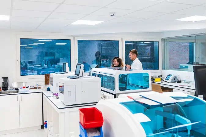 Monitoramento para laboratórios de análises clínicas